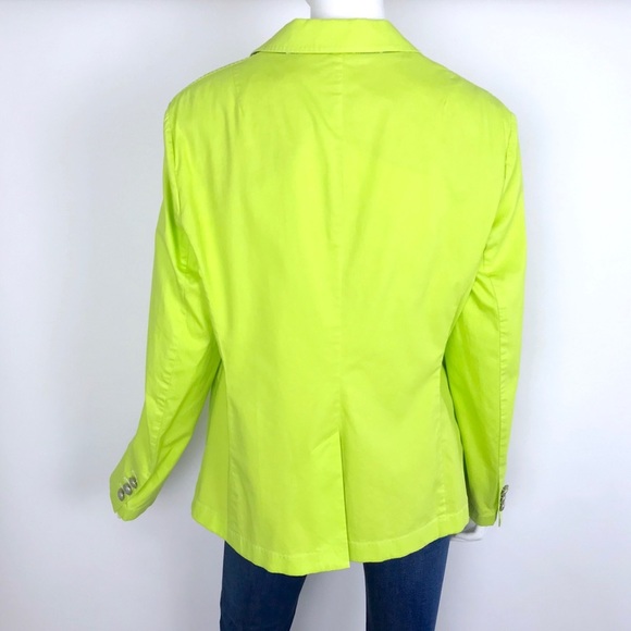 {Marc Aurel} Green Unique Nautical & Floral Jacket - Picture 7 of 8